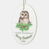 Maßgeschneidertes Weihnachtsangebot Keramik Ornament (Links)