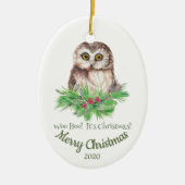 Maßgeschneidertes Weihnachtsangebot Keramik Ornament (Vorne)