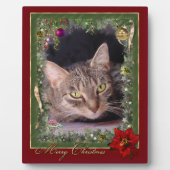 Maßgeschneidertes Weihnachtsgeschenk Foto Plaque Fotoplatte (Vorderseite)