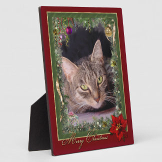Maßgeschneidertes Weihnachtsgeschenk Foto Plaque Fotoplatte