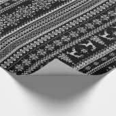 Maßgeschneidertes Weihnachtspulli Geschenkpapier (Ecke)