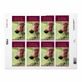 Maßgeschneidertes Weinlabel (Vorne)