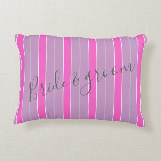 Maßgeschneidertes weißes Hochzeitlimousine-Datum Zierkissen (Rückseite)