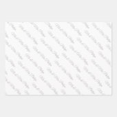 Maßgeschneidertes Wrapping-Papier  Geschenkpapier Set (Vorderseite 3)
