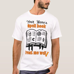 maßgeschneidertes Zauberbuch, Leckerei mich gut lu T-Shirt