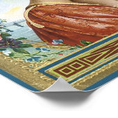 Maßgeschneidertes Zigarrenlabel 2 Poster (Ecke)