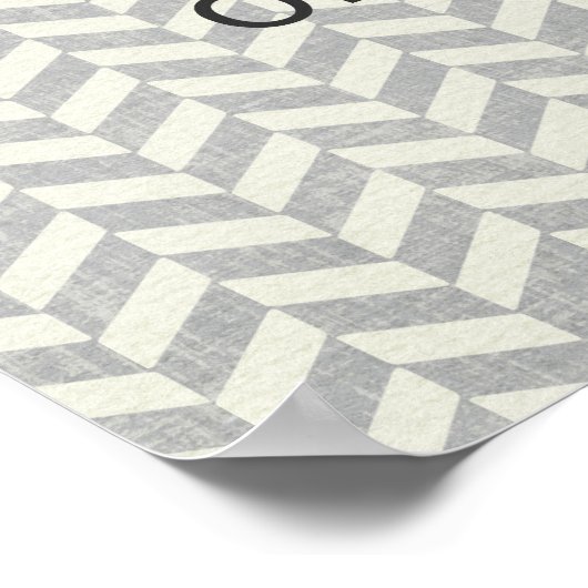 Maßgeschneidertes Zitat, inspirierendes Poster, Zi Poster (Ecke)