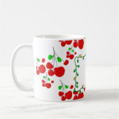 Maßgeschneidertes Zubehör für rote Kirsche LeahG Kaffeetasse (Links)