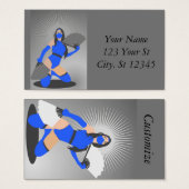 Massierte Kriegerprinzessin Thunder_Cove (Vorne & Hinten)