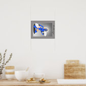 Massierte Kriegerprinzessin Thunder_Cove Poster (Küche)