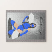 Massierte Kriegerprinzessin Thunder_Cove Puzzle (Horizontal)