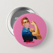 Massierte weibliche Empowerment Thunder_Cove Button (Vorne & Hinten)