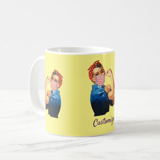 Massierte weibliche Empowerment Thunder_Cove Kaffeetasse (Vorderseite Links)