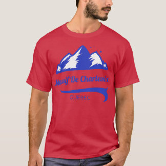Massif de Charlevoix Skigebiet Quebec T-Shirt