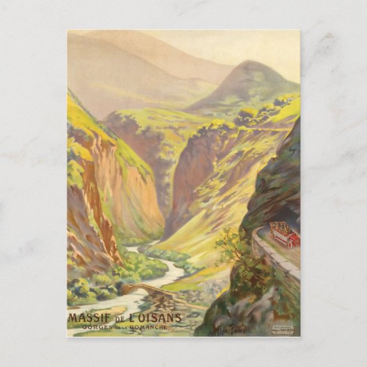 Massif De Oisans, Frankreich Postkarte (Vorderseite)