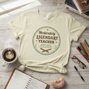 Mäßig legendärer Lehrer – Lustiger Lehrer T-Shirt