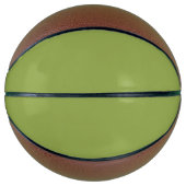 Mäßige Limettengrün, Solid-Farbe Basketball (Vorderseite)