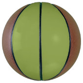 Mäßige Limettengrün, Solid-Farbe Basketball (Vertikal)