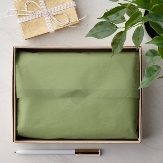 Mäßige Limettengrün, Solid-Farbe Seidenpapier (Geschenk)