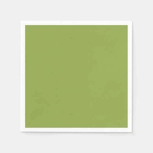 Mäßige Limettengrün, Solid-Farbe Serviette (Vorderseite)
