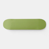 Mäßige Limettengrün, Solid-Farbe Skateboard (Horizontal)