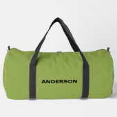 Mäßiger Individuelle Name für Solid-Solid-Linse Duffle Bag (Vorderseite)