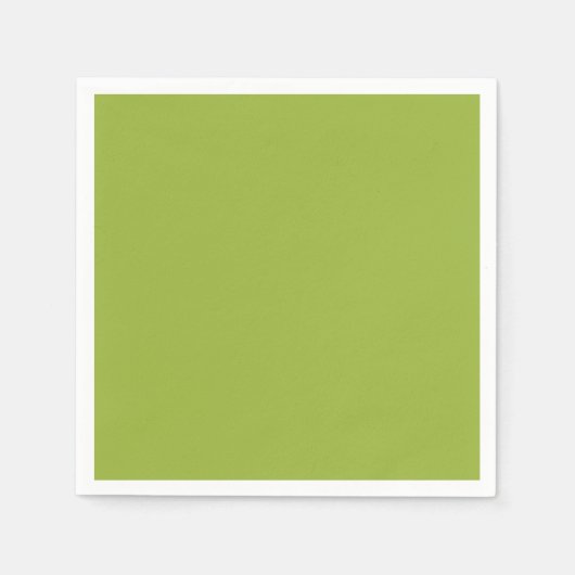 Mäßiges Kalkgrün (feste Farbe) gelb- grün Serviette (Vorderseite)