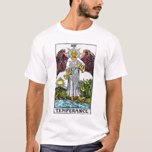 Mäßigkeits-Tarot-Karte T-Shirt