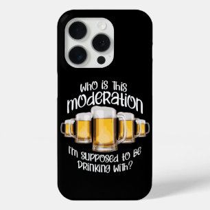 Mäßigung (im Trinken) Case-Mate iPhone Hülle