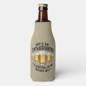 Mäßigung (im Trinken) Flaschenkühler (Flaschenvorderseite)