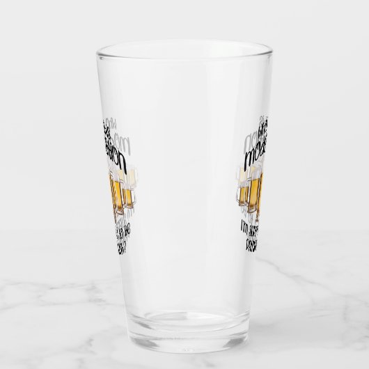 Mäßigung (im Trinken) Glas (Links)
