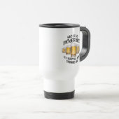 Mäßigung (im Trinken) Reisebecher (VorderseiteRechts)