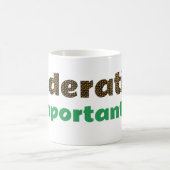Mäßigung ist wichtig EN Kaffeetasse (Mittel)