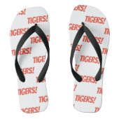Massillon, Ohio Tigers Flip Flops Badesandalen (Fußbett)