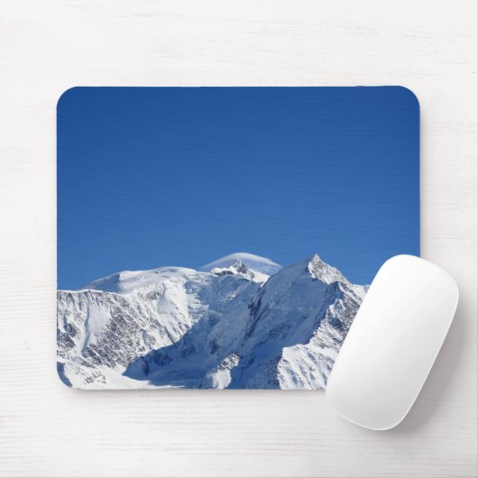 Massiv des Monts Blanc Mousepad (Mit Mouse)