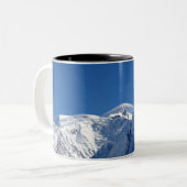 Massiv des Monts Blanc Zweifarbige Tasse (Vorderseite Links)