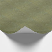 Massiv Grün Geschenkpapier (Ecke)