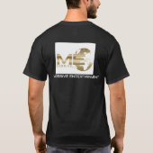 MASSIVE B THOMAS Einfaches Dunkles T-Shirt (Rückseite)