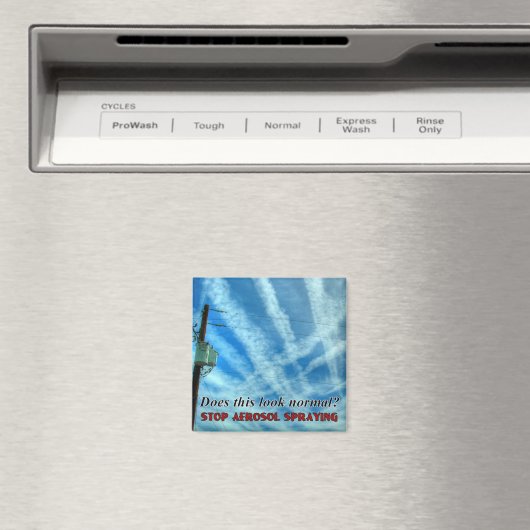 Massive Chemtrail Grid Magnet (In Situ (Geschirrspüler))