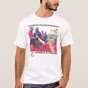 MASSIVE ENT. ST KITTS Herren Basic T-Shirt