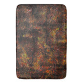 Massive Flecken und hellbraune und korallenfarbene Badematte (Vorderseite Vertikal)