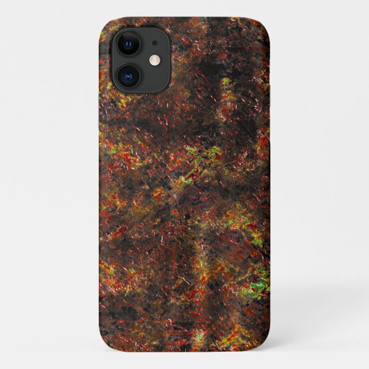 Massive Flecken und hellbraune und korallenfarbene Case-Mate iPhone Hülle (Rückseite)