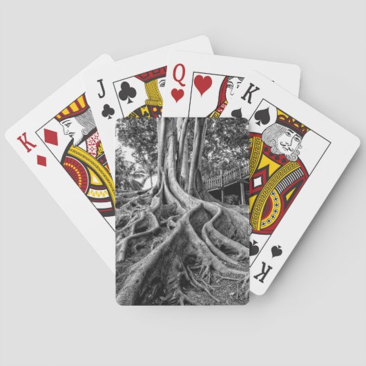 Massive Gummiwurzeln Spielkarten (Rückseite)