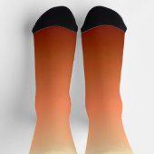 Massive Pfirsich-Socken Socken (Oben)