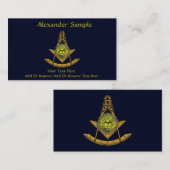 Massive Sonne Visitenkarte (Vorne/Hinten)