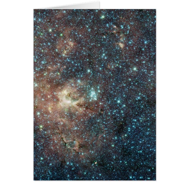 Massive Star Cluster Awash mit Roten Supergien (Vorne)