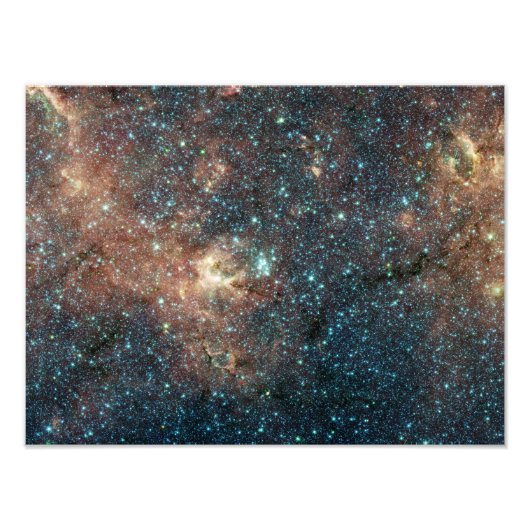Massive Star Cluster Fotodruck (Vorne)