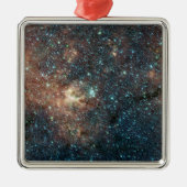 Massive Star Cluster Ornament Aus Metall (Vorne)