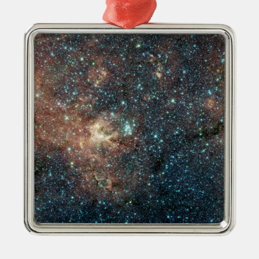 Massive Star Cluster Ornament Aus Metall (Vorne)