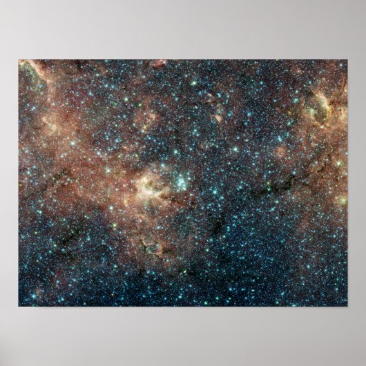 Massive Star Cluster Poster (Vorne)